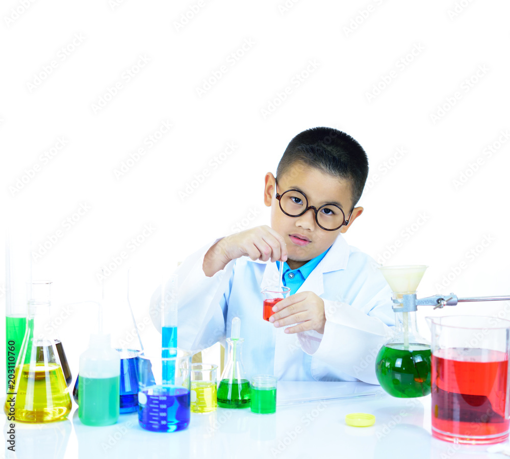 Young scientist working in research laboratory
Young scientist working in research laboratory