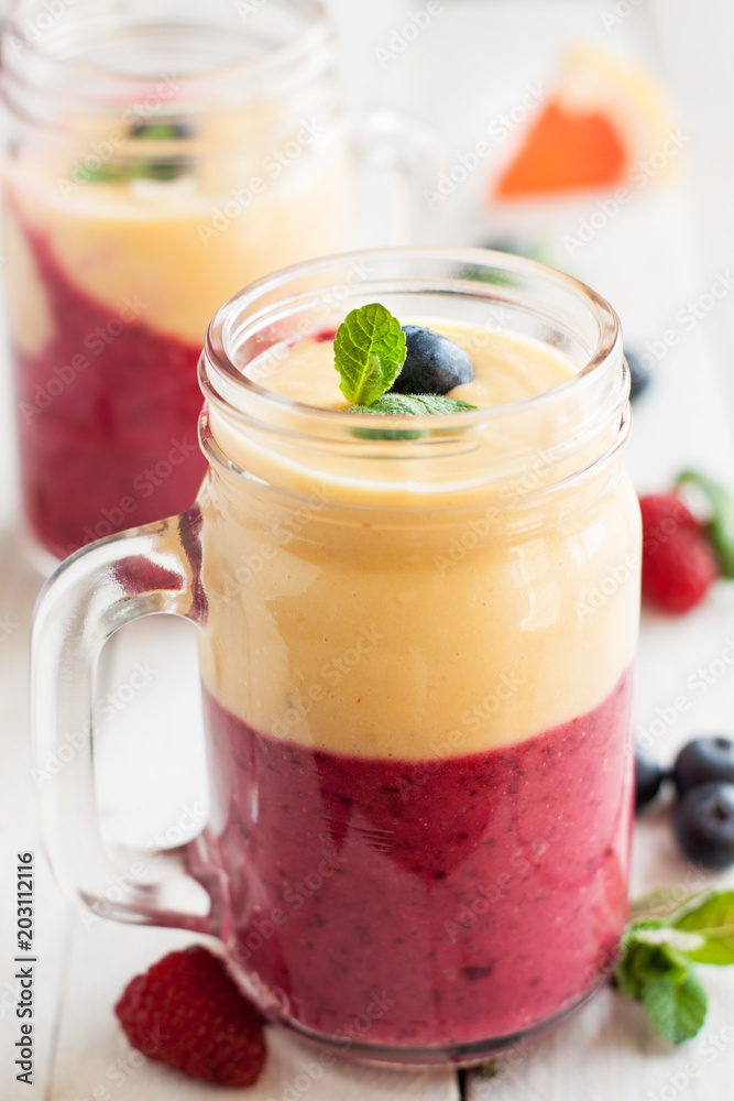 Healthy breakfast smoothie drink Healthy breakfast smoothie drink