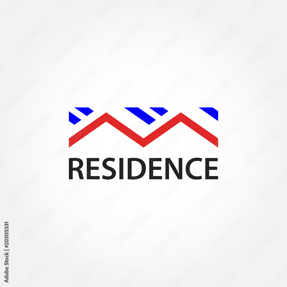 Fototapeta premium Residence Logo Design