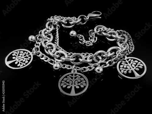 Bracelet for Women - Symbol Tree of Life - Stainless Steel