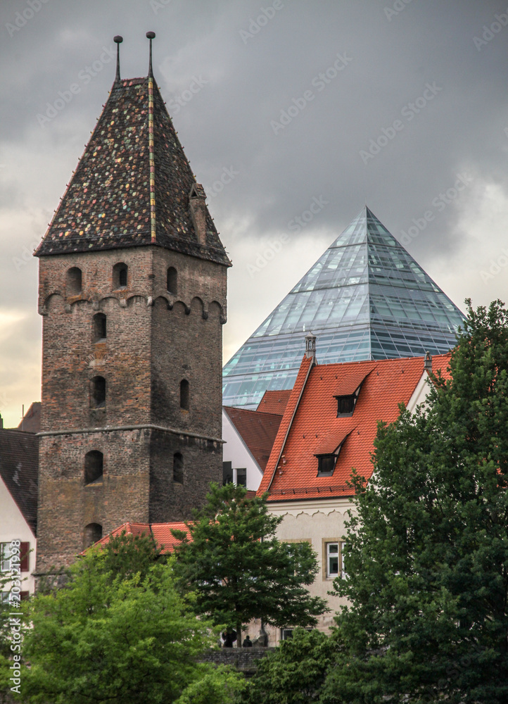 Obraz premium ulm at the Danube,