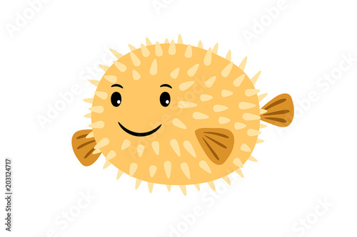 Puffer fish icon