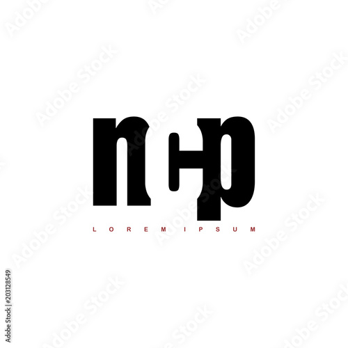 alphabet art logo logotype black and white theme