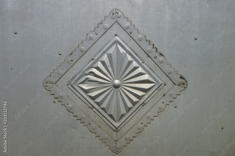 Metal texture with scratches and cracks