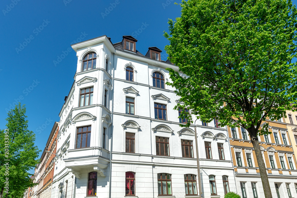 Gründerzeithaus in Deutschland, hochwertige Fassade