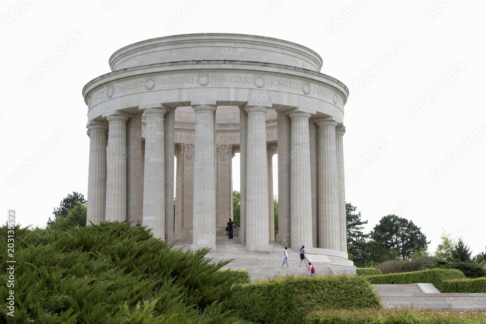 Obraz premium Mémorial américain de la Butte de Montsec