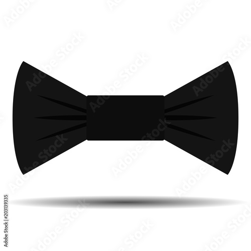 realistic black bow