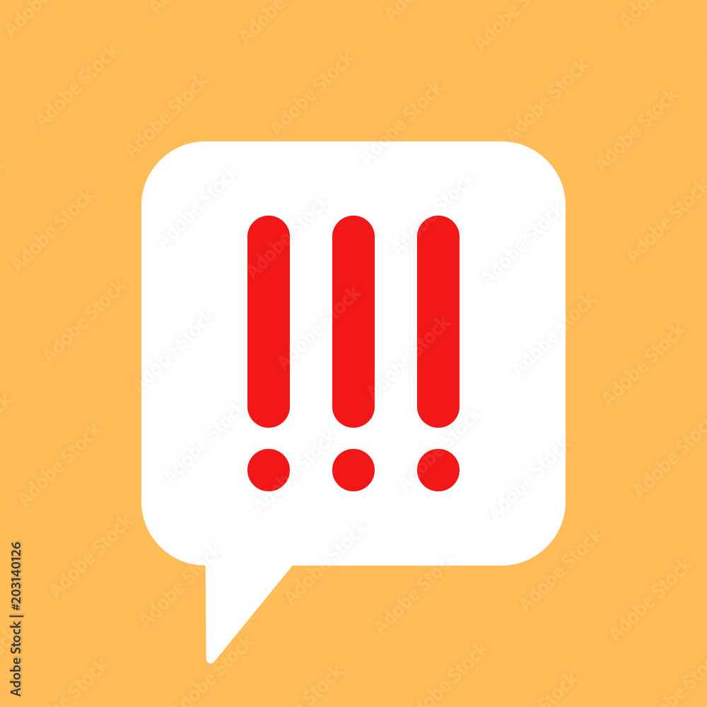thin line speech, dialog box icon on yellow background thin line speech, dialog box icon on yellow background