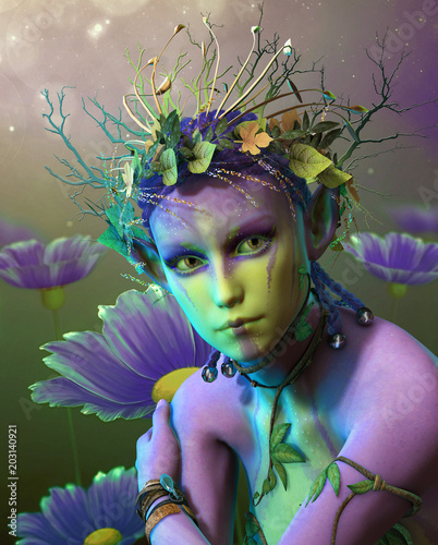 Niamye Sylphe, 3d CG