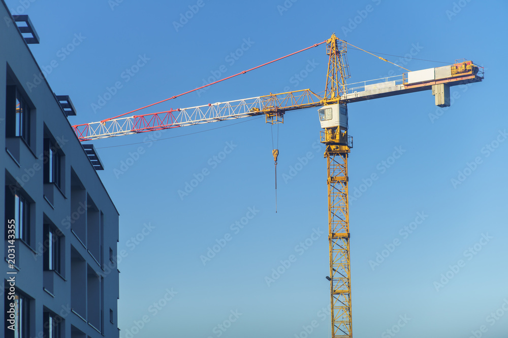 construction of a new apartment for young family