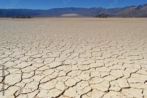 Dry landscape, global warming concept