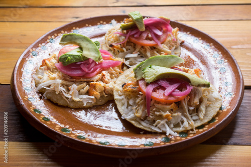 Mexican salbutes photo