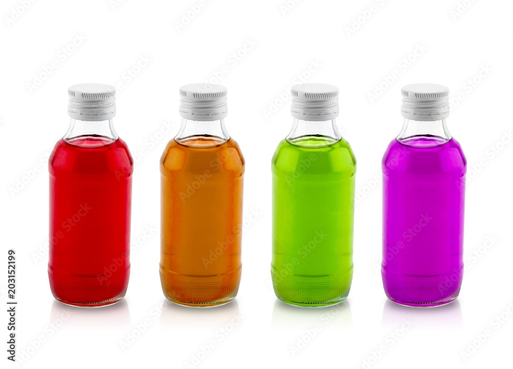 Juice bottle on white background (with clipping path) Juice bottle on white background (with clipping path)