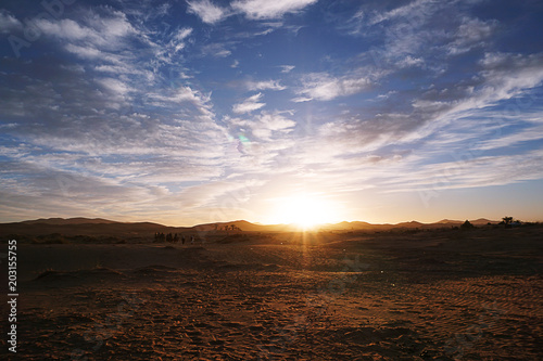 Sonnenaufgang Sahara