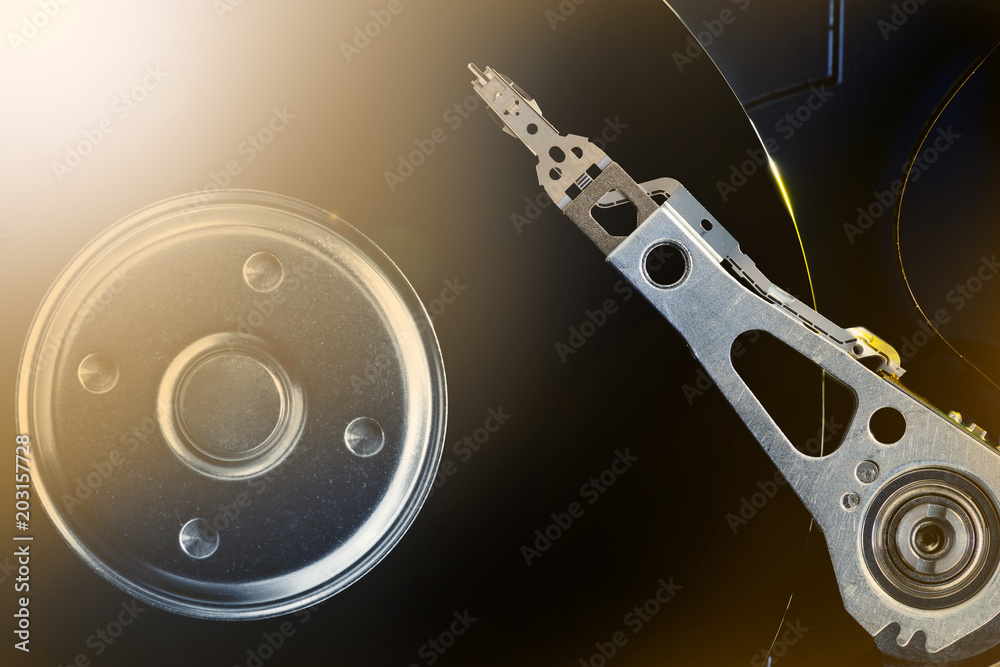 hard drive electronic stuffing. Art shooting. hard drive electronic stuffing. Art shooting.