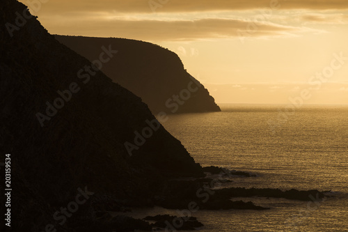 Cliffs at Sunrise
