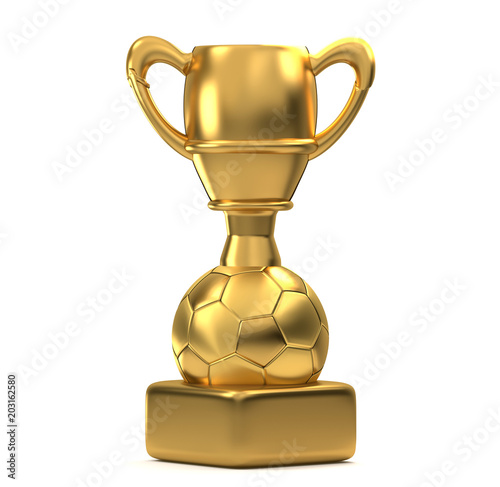 golden soccer ball trophy 3...