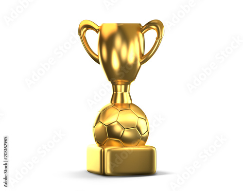 golden soccer ball trophy 3...