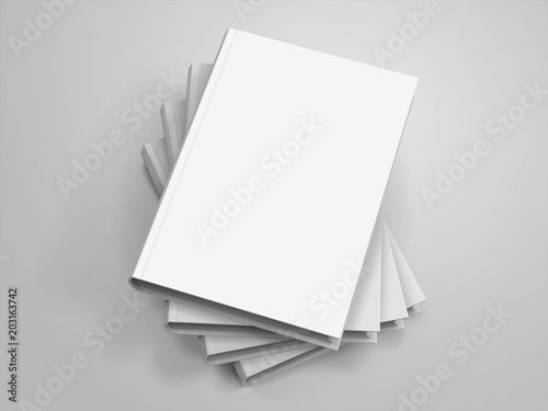 Blank hardcover books