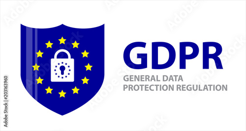 General Data Protection Regulation (GDPR) Concept Illustration - 25 May 2018