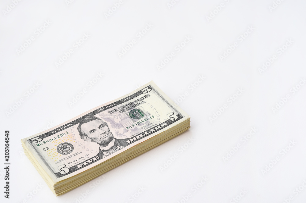 close up of banknote isolated on white background close up of banknote isolated on white background