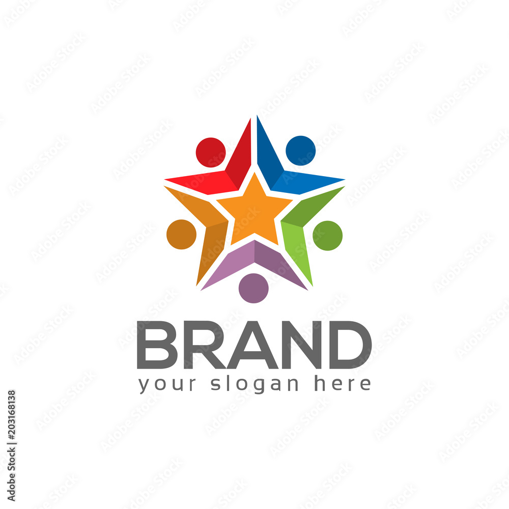 Team working together. Group of People. team work. logo vector. Team working together. Group of People. team work. logo vector.