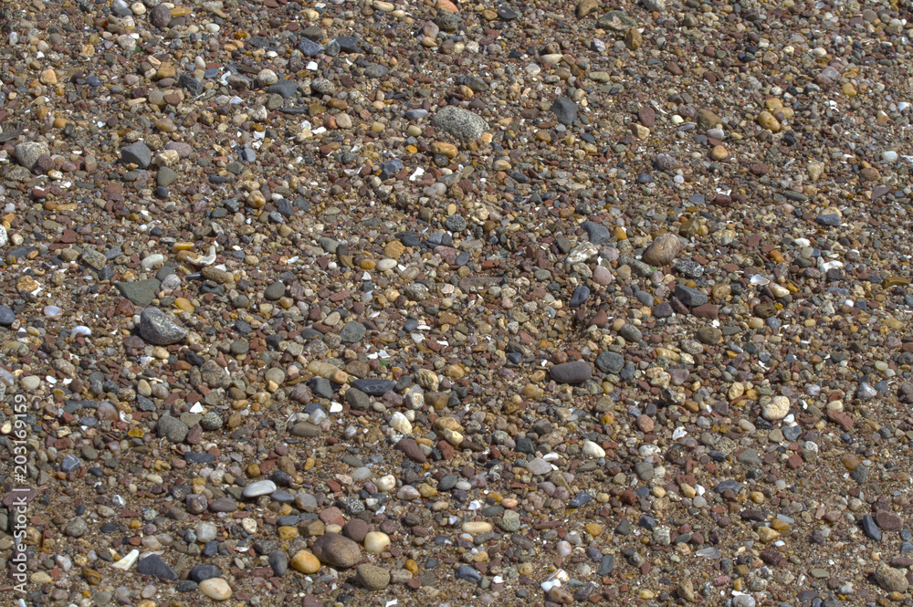 Colored pebbles Colored pebbles