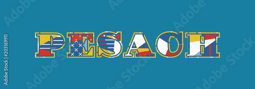 Pesach Concept Word Art Illustration