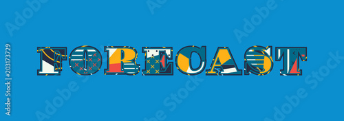 Forecast Concept Word Art Illustration