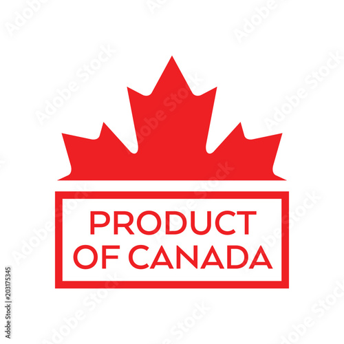 Product of Canada Badge