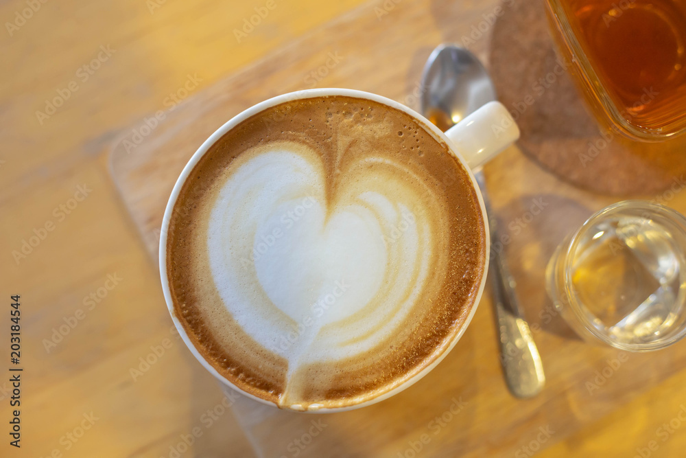 Obraz premium coffee latte art