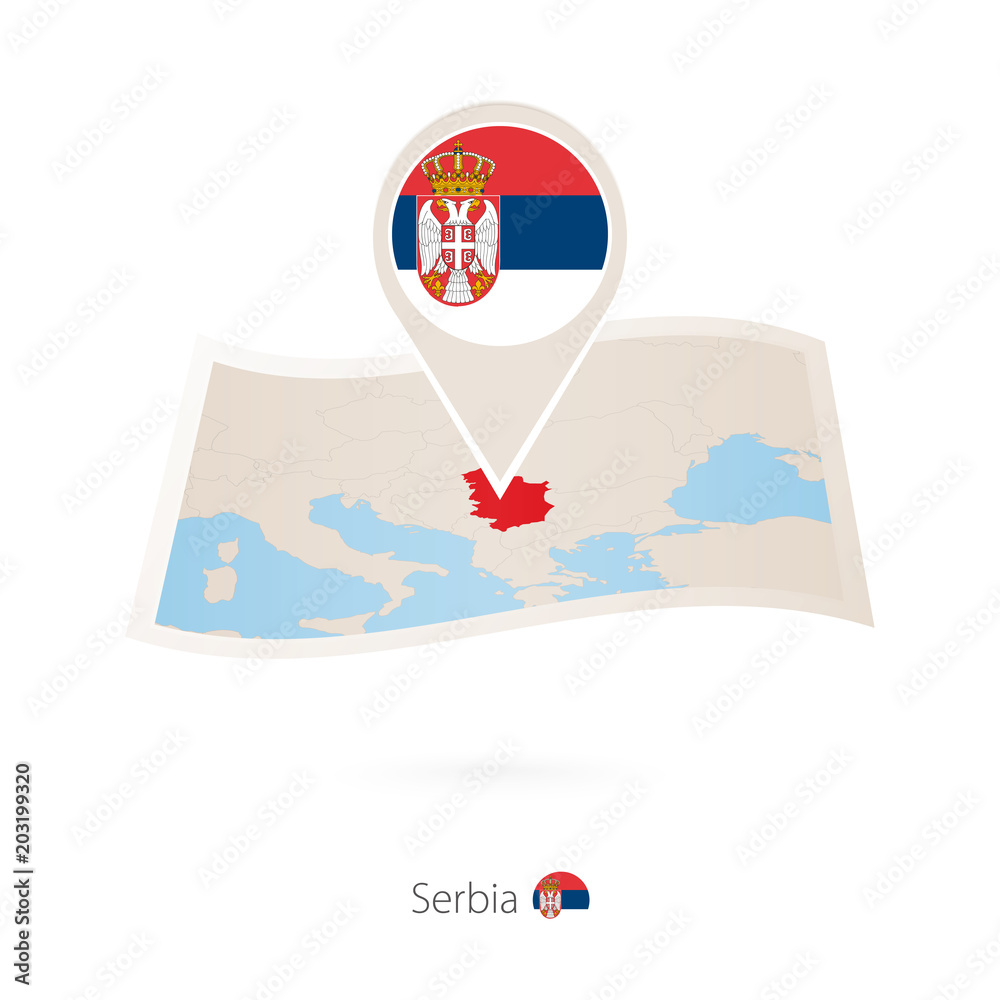 Serbia Pin