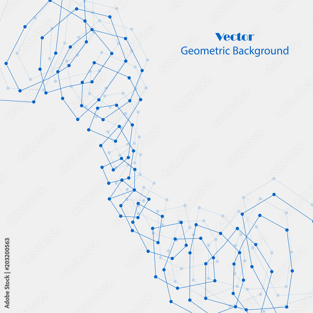 Vector geometric background Vector geometric background