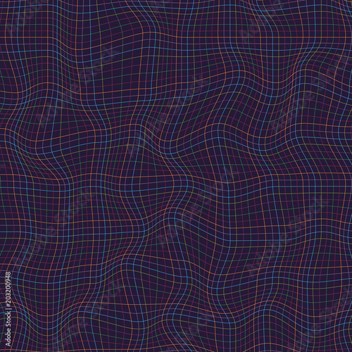 Abstract multicolor lines g...
