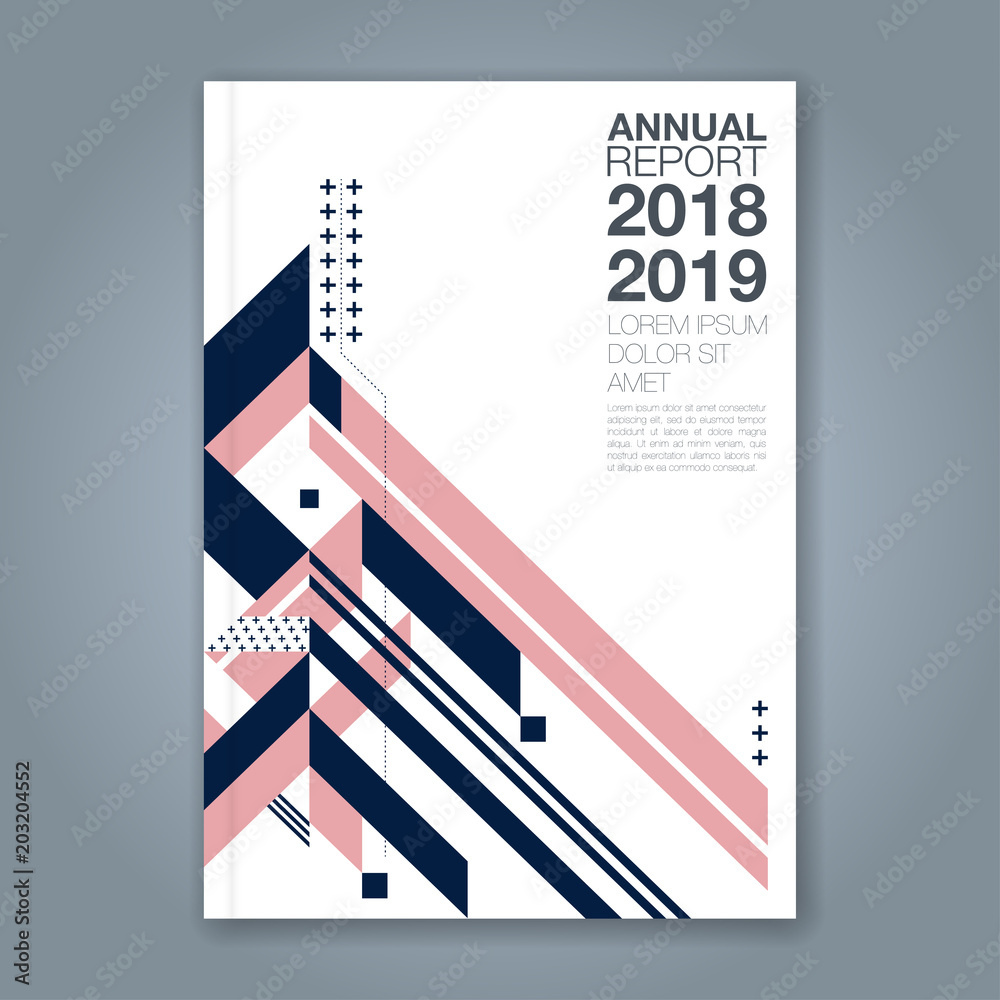 Abstract minimal geometric shapes polygon design background for business annual report book cover brochure flyer poster