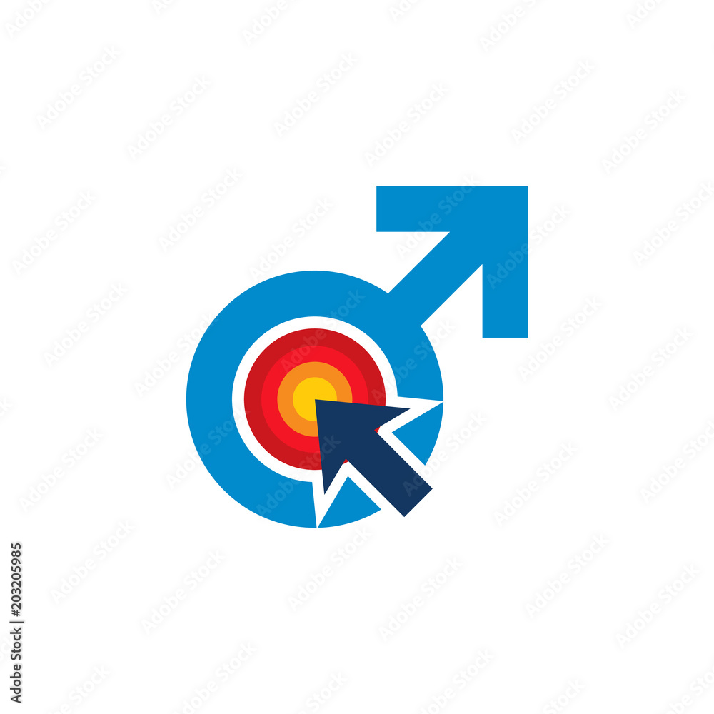 Touch Man Logo Icon Design Touch Man Logo Icon Design