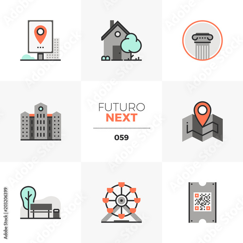 City Trip Futuro Next Icons