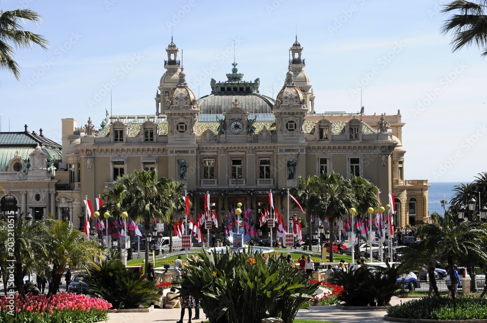 Casino von Monaco, Place du Casino, Monte Carlo, Fürstentum Monaco, Europa, ÖffentlicherGrund