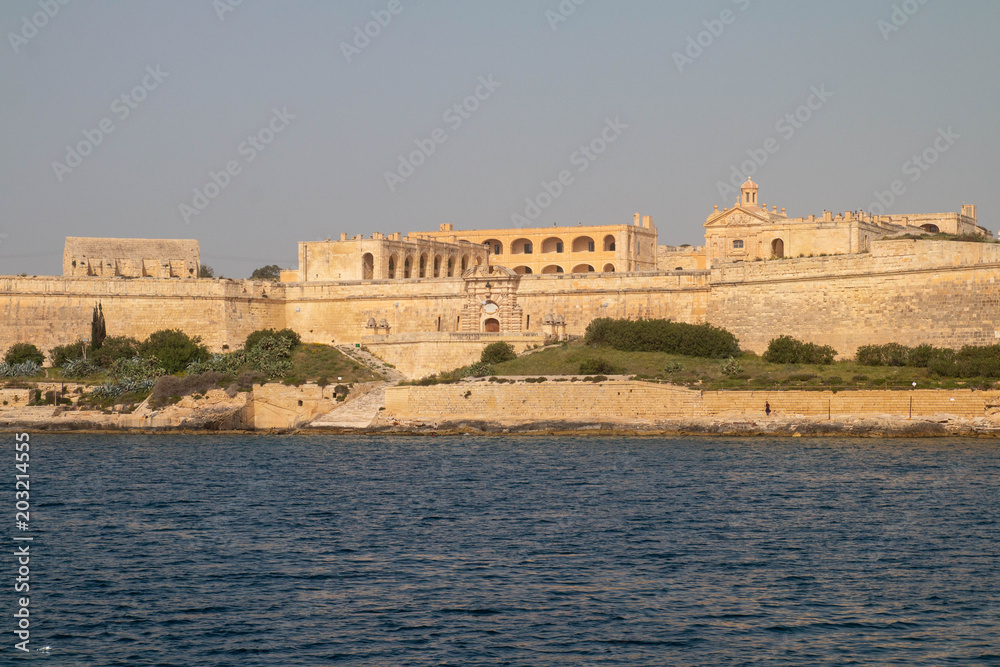 Le fort Manoel, Malte