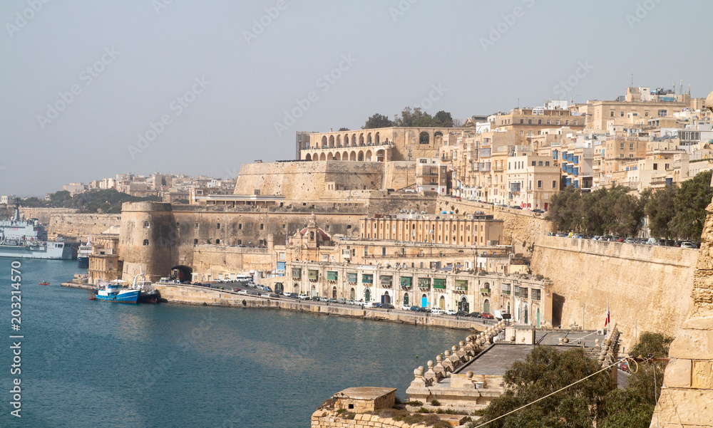 La Valette et le Grand Harbour