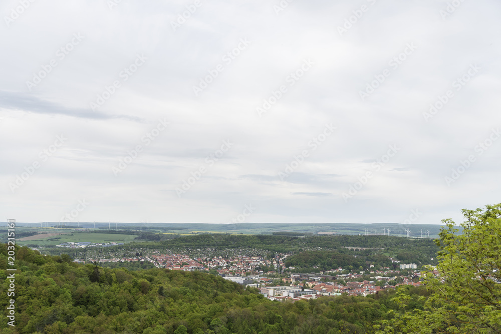 View over Eisenach / Germany View over Eisenach / Germany