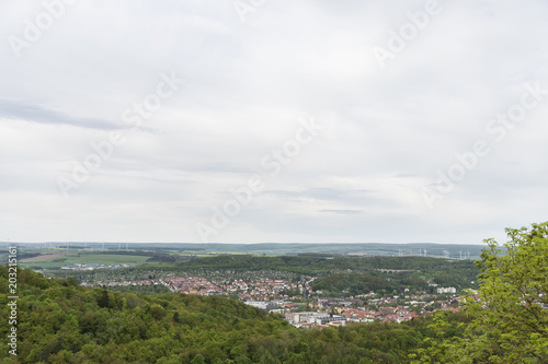 View over Eisenach / Germany