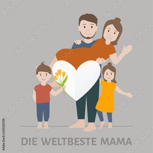 Die weltbeste Mama