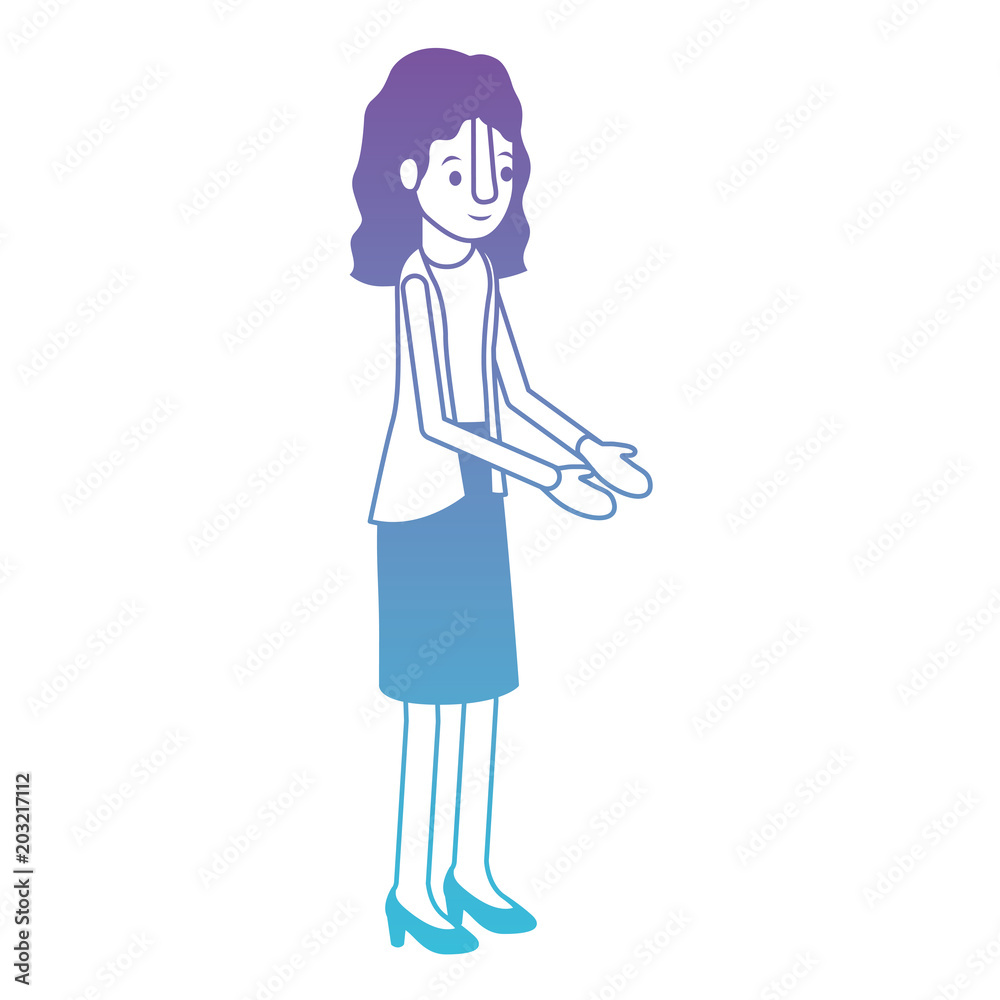 isometric woman avatar character vector illustration design isometric woman avatar character vector illustration design