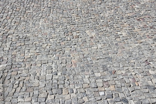 Canvas Print Germany cobble stones