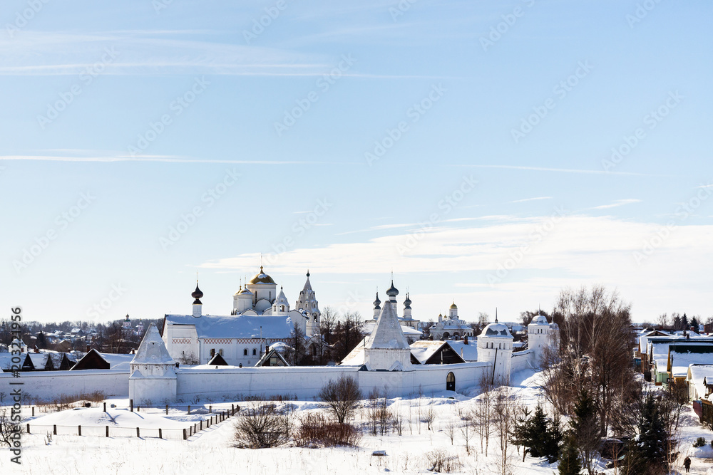 view of Convent of the Intercession in Suzdal view of Convent of the Intercession in Suzdal