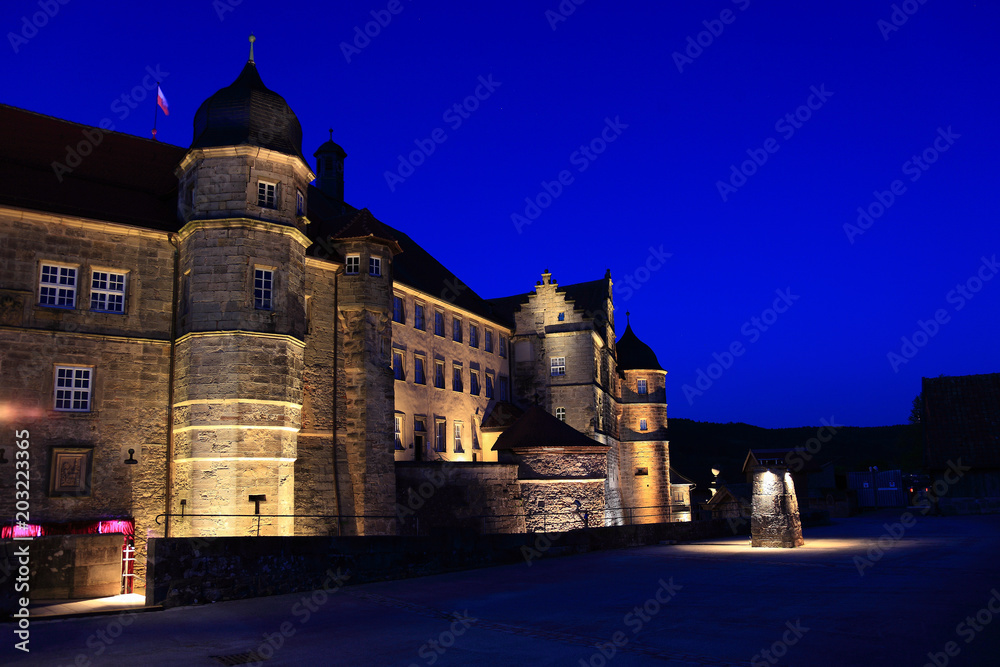 Burg Kronach, Oberfranken, Bayern, Deutschland