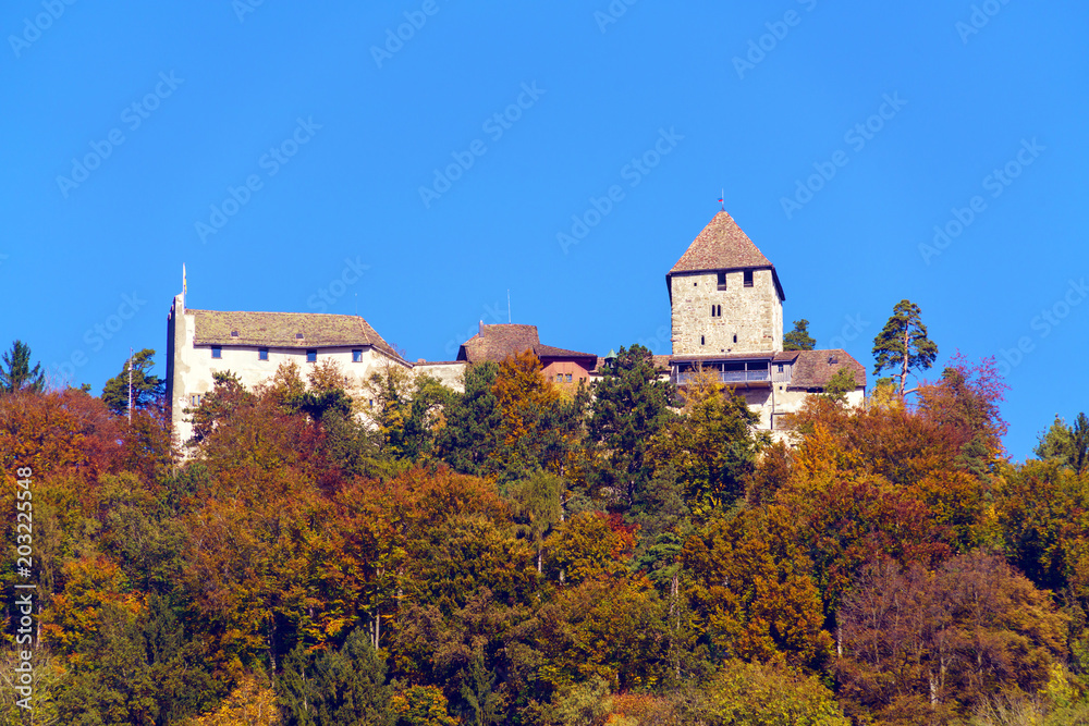 The castle Hohenklingen near Stein am Rhein, Schaffhausen, Switzerland