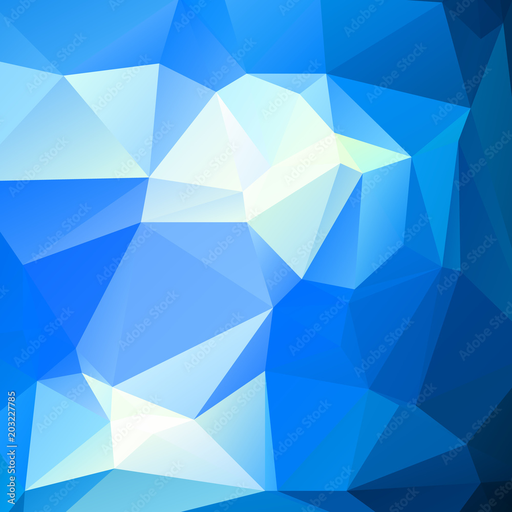 Blue polygonal illustration, which consist of triangles. Geometric background in Origami style. Triangular design for your business. Blue polygonal illustration, which consist of triangles. Geometric background in Origami style. Triangular design for your business.