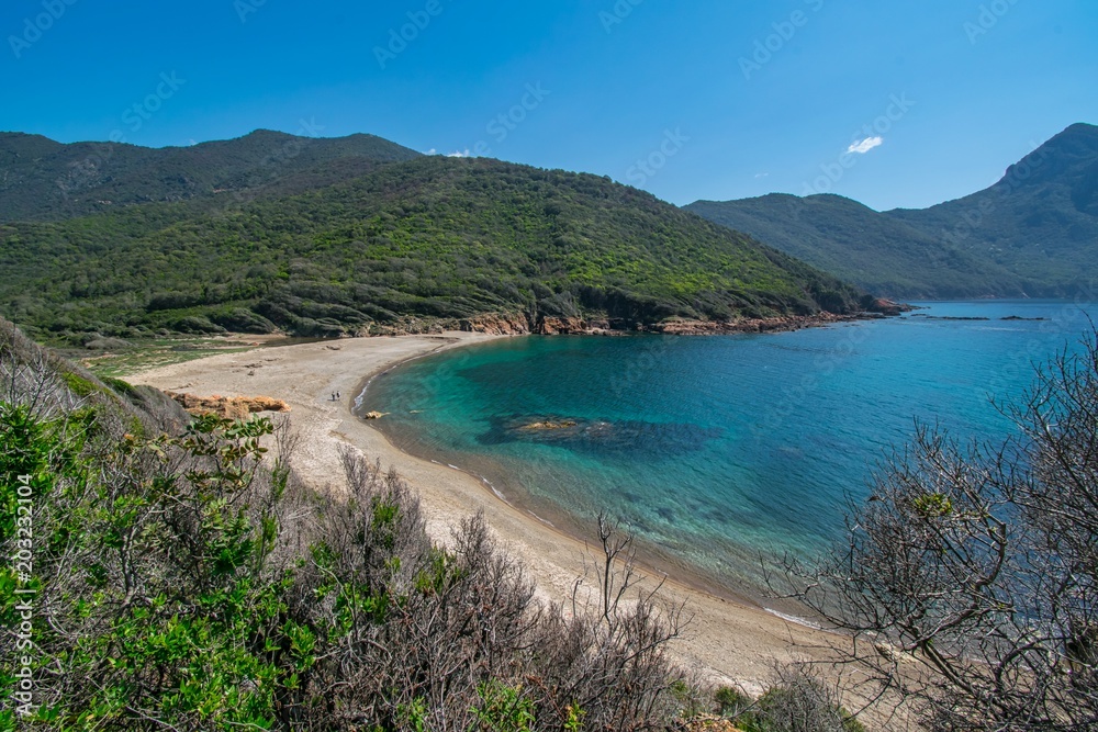 Spiaggia di Tuara In Corsica